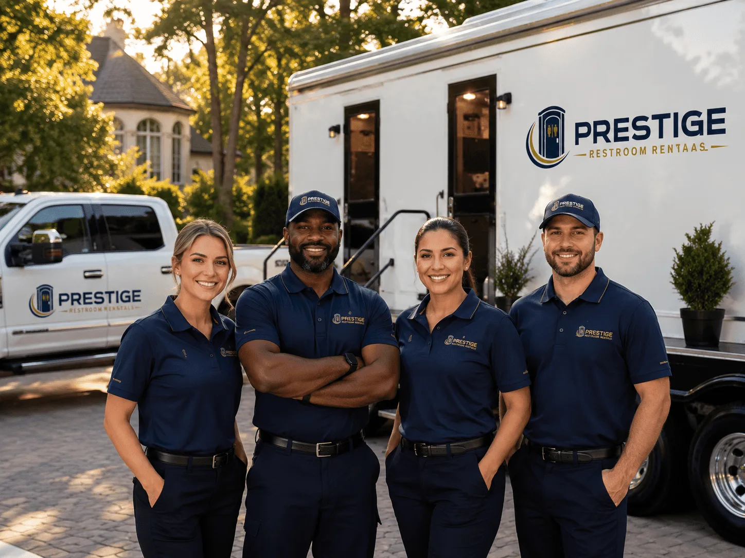 Trusted Luxury Portable Restrooms company in Lisbon, ND